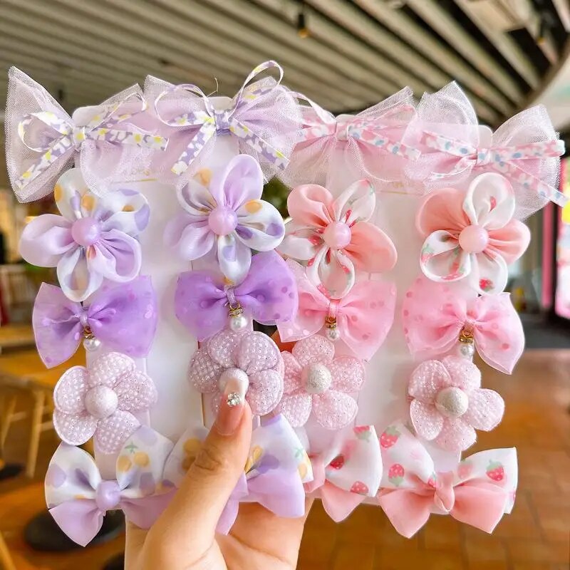 Hair Care Gift - 10 stks/set Leuke Bows Baby Hairclips