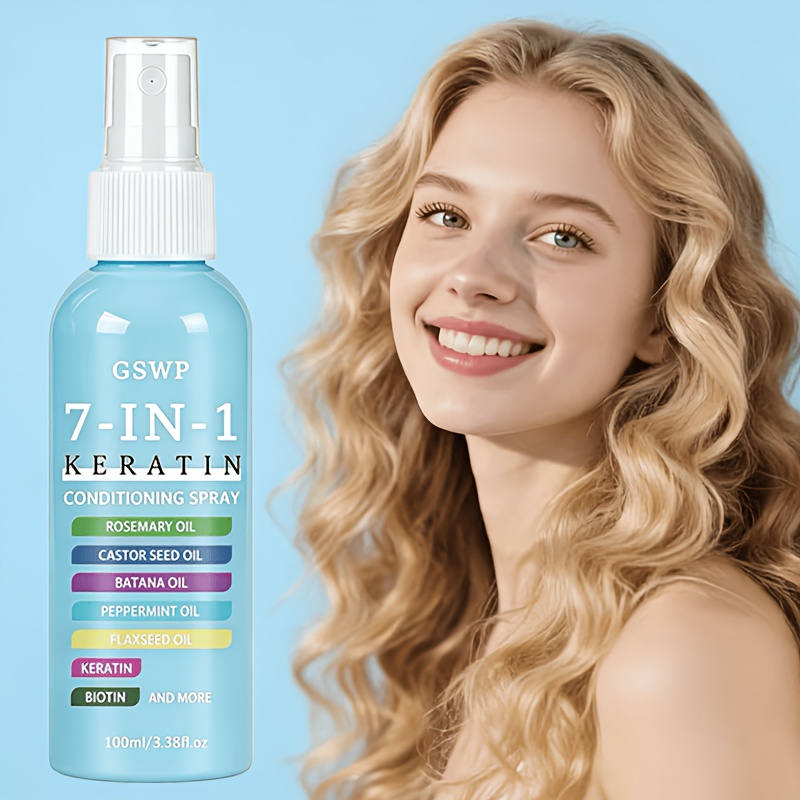 Hair Care Formulation - GSWP 7-in-1 haarverzorgingsspray, geformuleerd met keratine