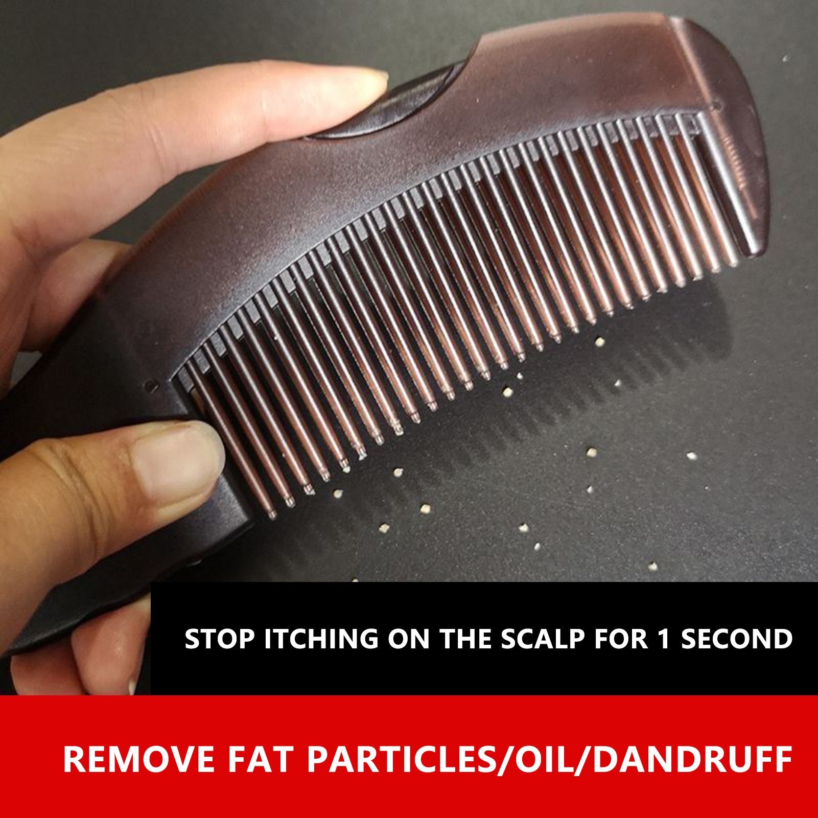Hair Care Dandruff - Roos Verwijderen Hoofdhuid Haar Kammen Haardressing