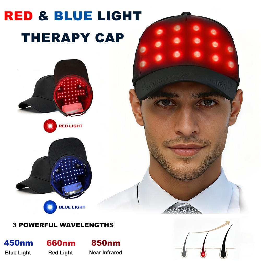 Hair Care Vegan - LED-haarverzorgingskap met rood 660nm blauw 450nm