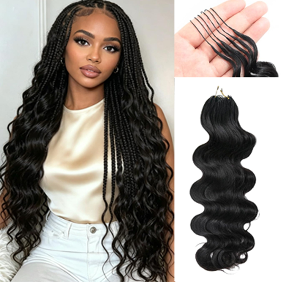 Hair Care Formulation - Knooploze, voorgedeelde 100% mensenhaar hairextensions, Miracle