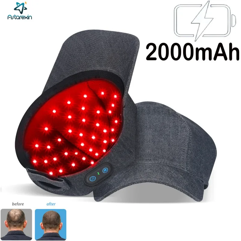 Hair Care Vegan - Haargroei Cap Oplaadbare 2000mAh LED Gezondheid