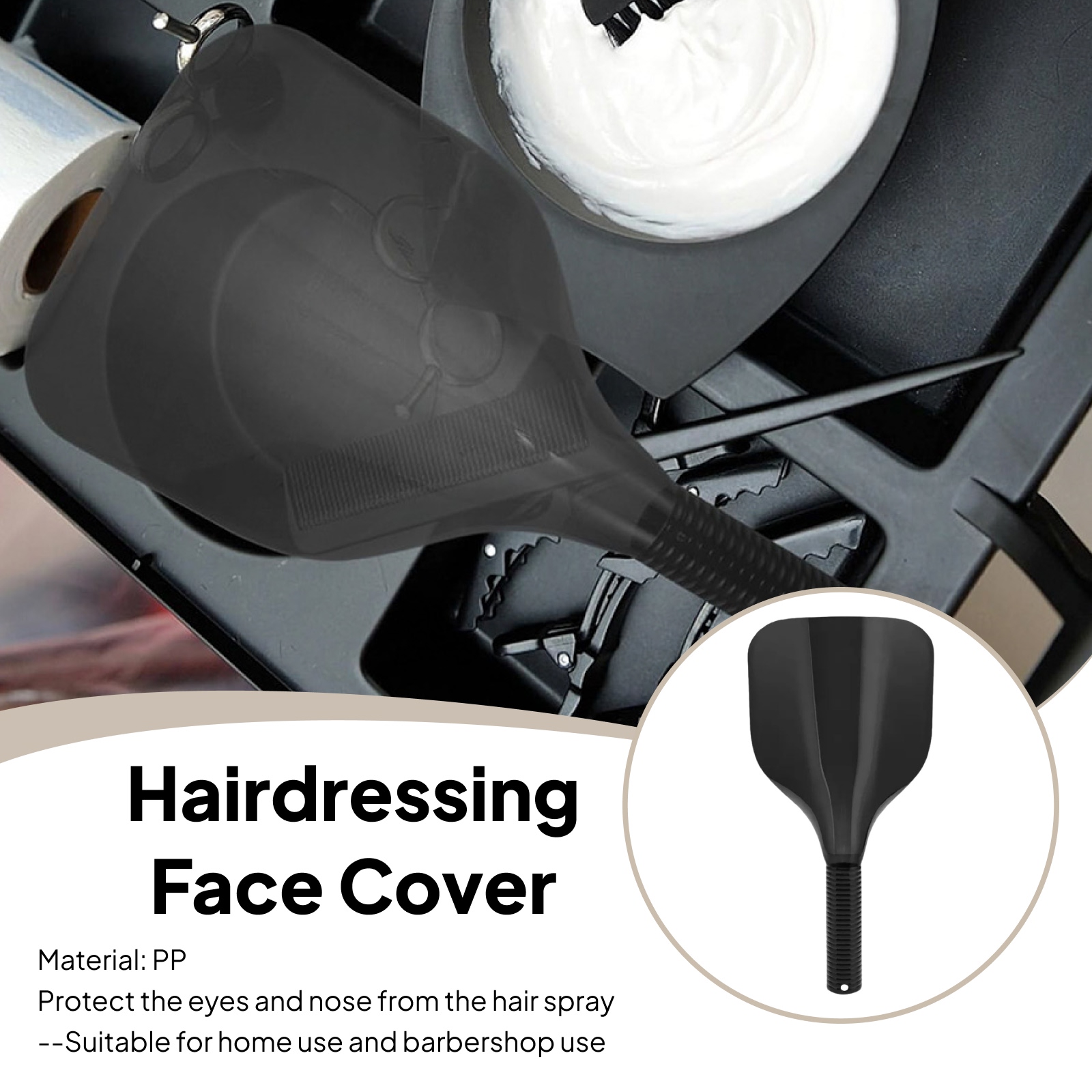 Hair Care Hair Mask - Kappers Gezichtsbedekking Spray Gezichtsmasker Haarlak Professioneel