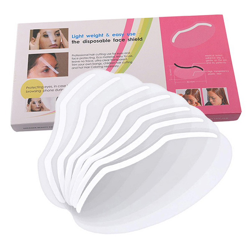 Hair Care Hair Mask - 50 stuks oogbescherming kappersmasker haarlak isoleer