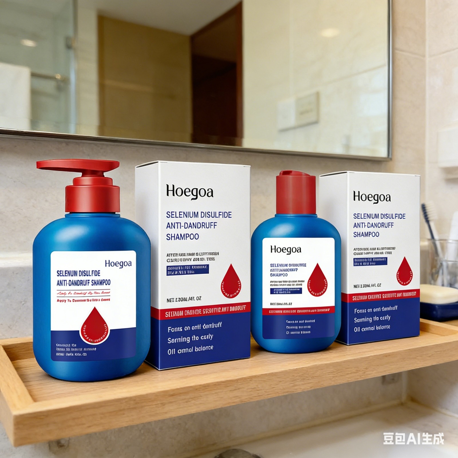 Hair Care Dandruff - Hoegoa Anti-roos Shampoo Olie Controle Hydraterende