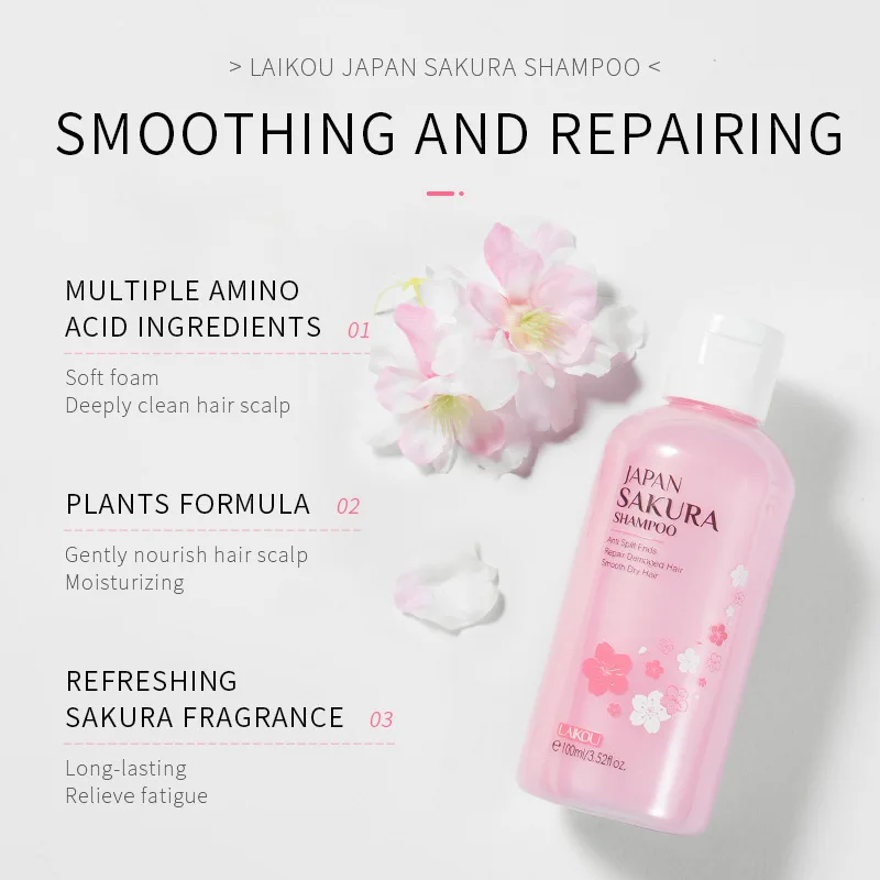 Laikou Japan Sakura Shampoo Re - Hair Care Dandruff recensie en prijs