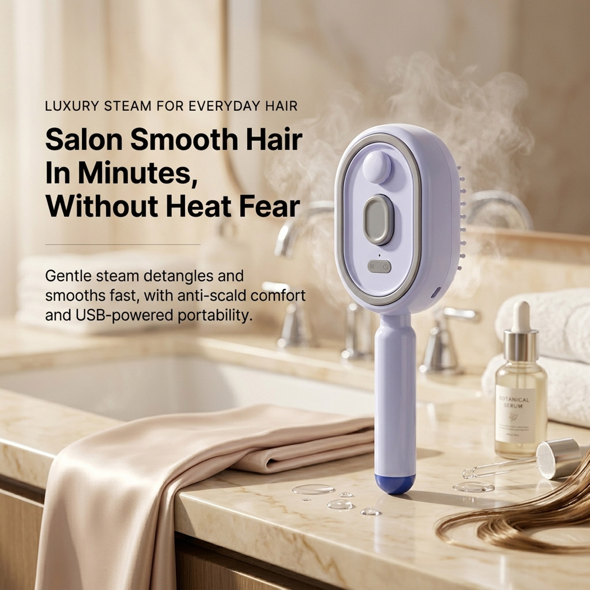 Elektrische zelfreinigende haa - Hair Care Gift recensie en prijs