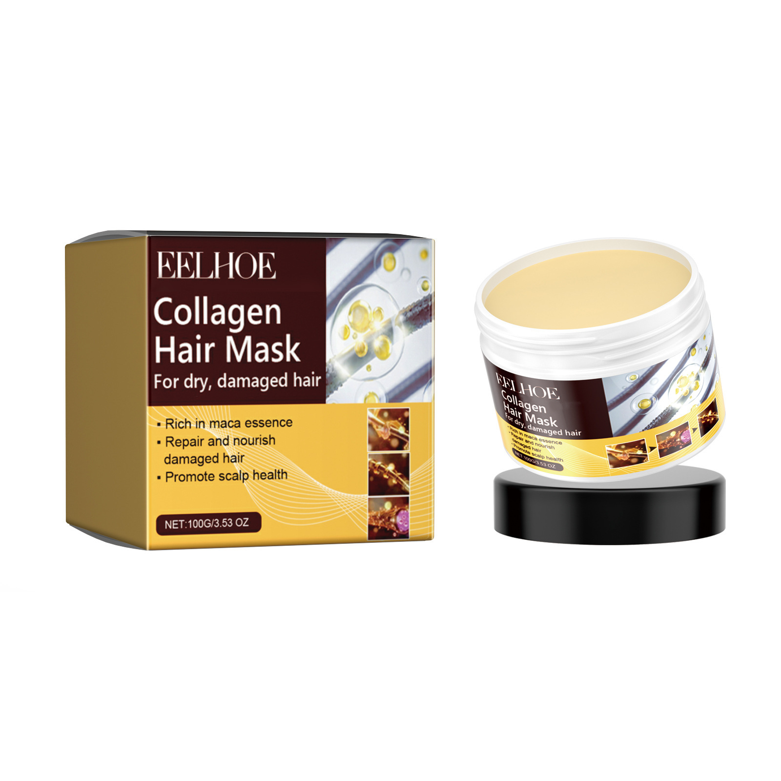 EELHOE Collageen Haarmasker An - Hair Care Vegan recensie en prijs