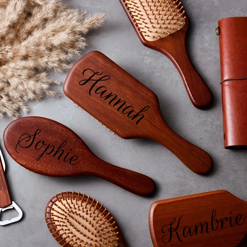 Gegraveerde naam sandelhout ha - Hair Care Gift recensie en prijs