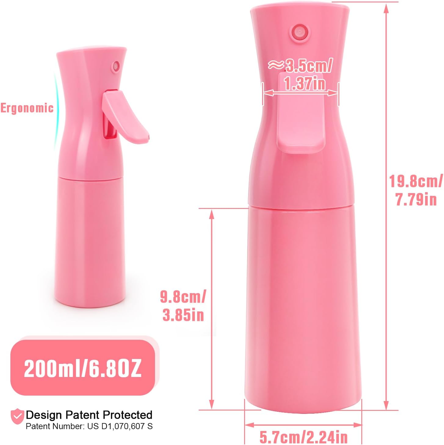 2 stuks pruikenspuitfles, fijn - Hair Care Gift recensie en prijs