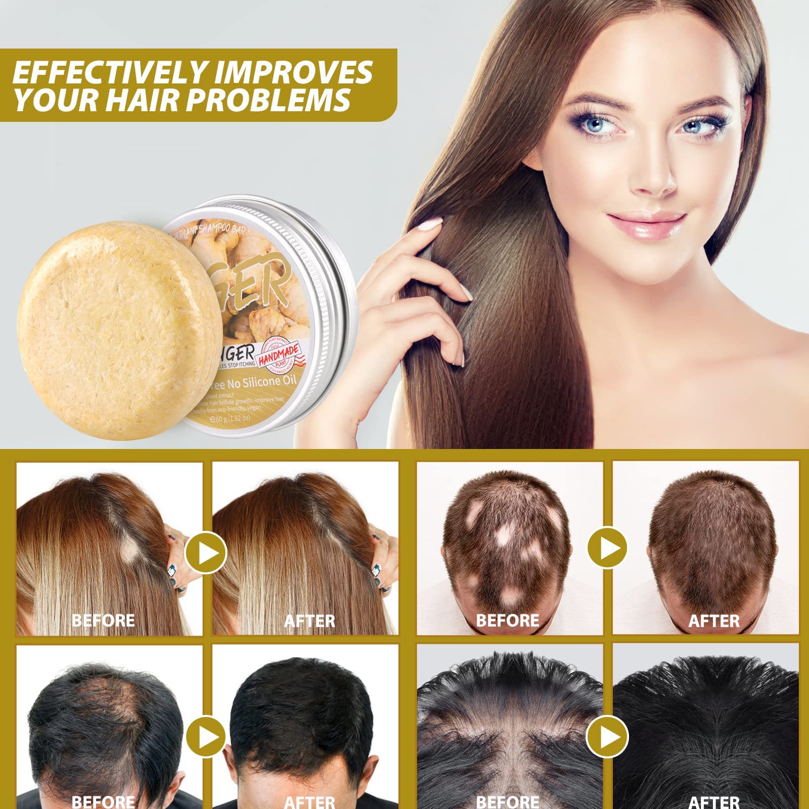 Gembershampoo voor haar Anti-h - Hair Care Loreal recensie en prijs