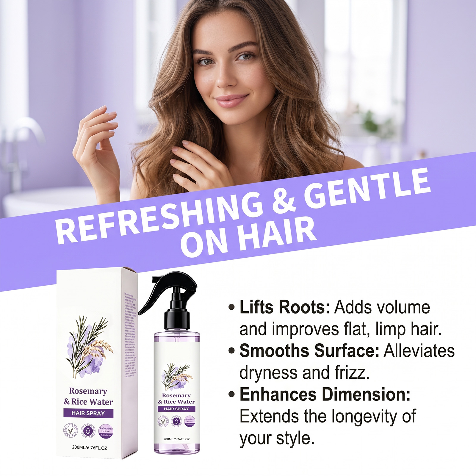 Rozemarijn Rijstwater Haar Mis - Hair Care With Rice Water recensie en prijs