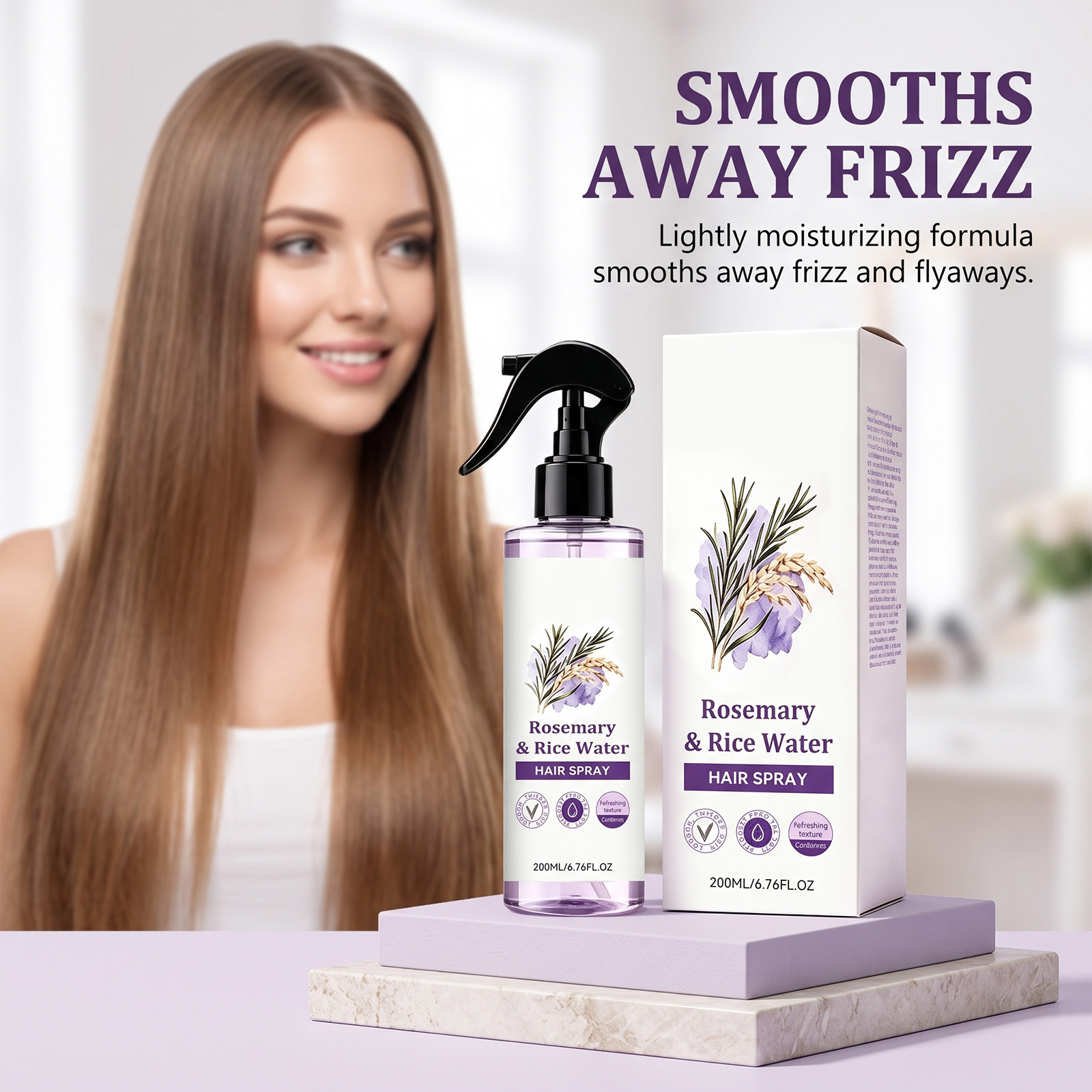 Rozemarijn Rijstwater Haar Mis - Hair Care With Rice Water recensie en prijs
