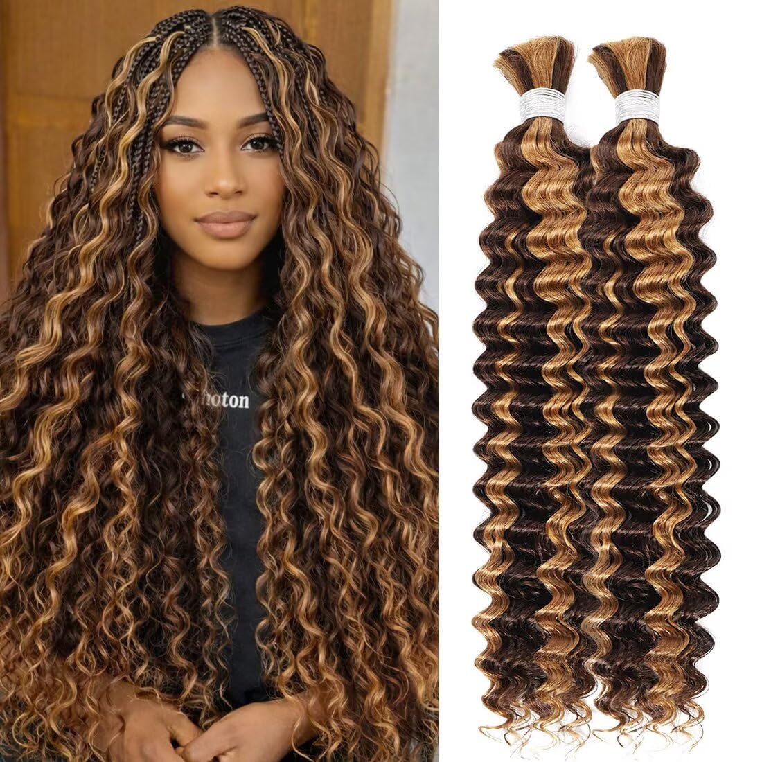 Mensenhaar voor boho vlechten, - Hair Care Formulation recensie en prijs
