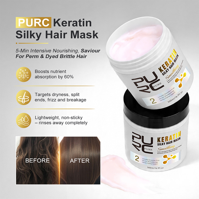 PURC Keratinebehandeling Haarv - Hair Care Hair Mask recensie en prijs