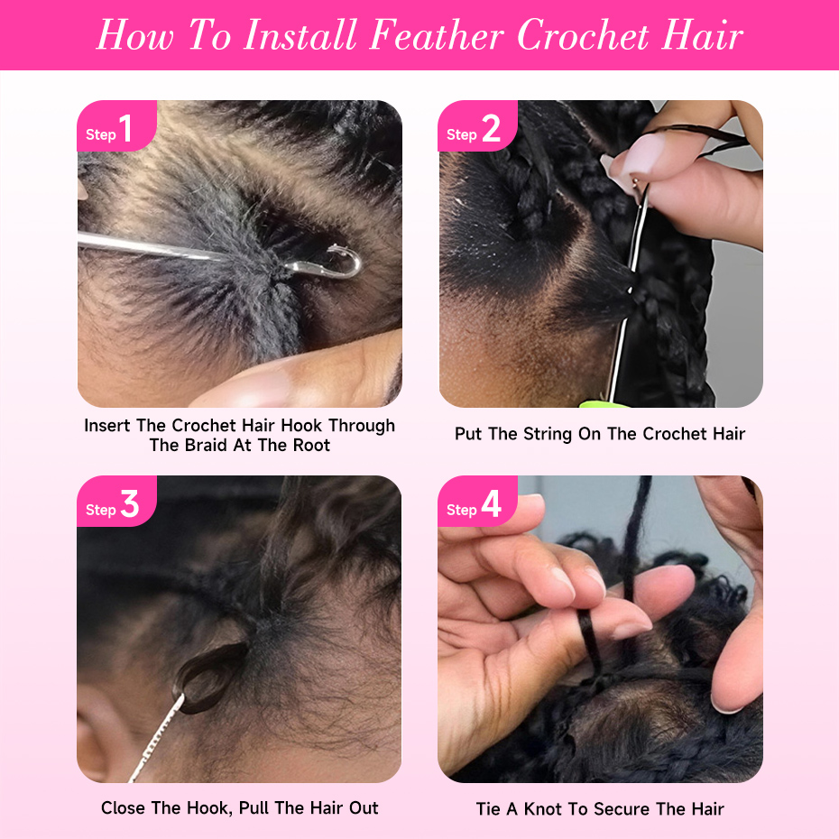 Deep Wave Feather Crochet Haar - Hair Care Formulation recensie en prijs