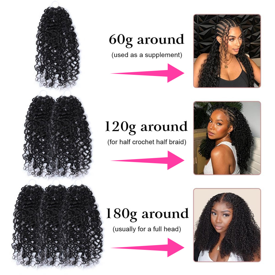 Deep Wave Feather Crochet Haar - Hair Care Formulation recensie en prijs