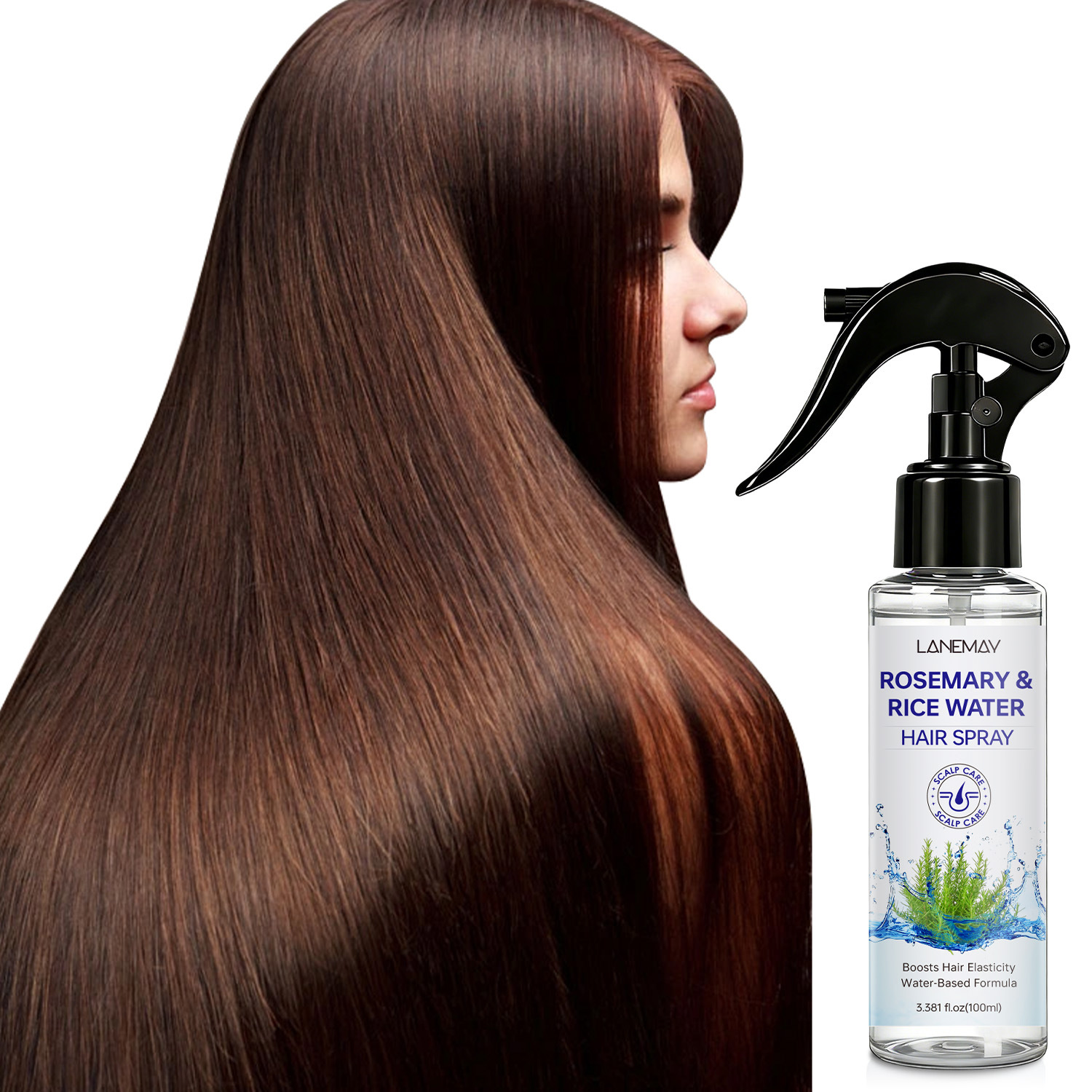 Haarspray met rozemarijn & rij - Hair Care With Rice Water recensie en prijs