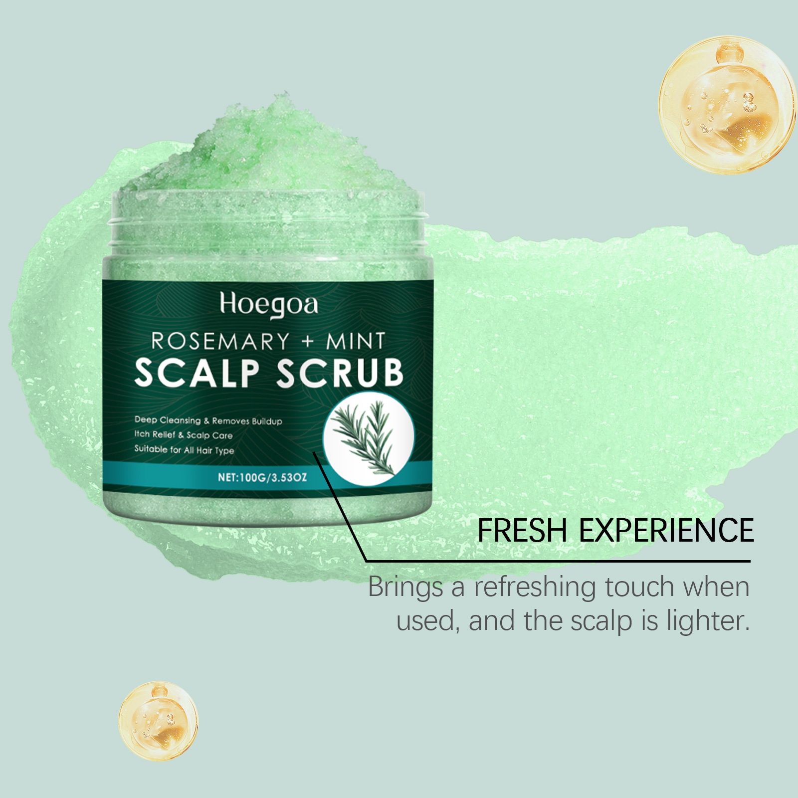 Rozemarijn Scalp Scrub met mas - Hair Care Dandruff recensie en prijs